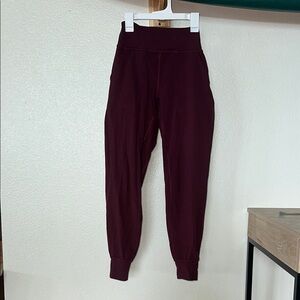 Lululemon Athletica Maroon Align joggers